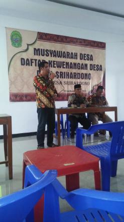 MUSDES DESA SRIHARDONOI